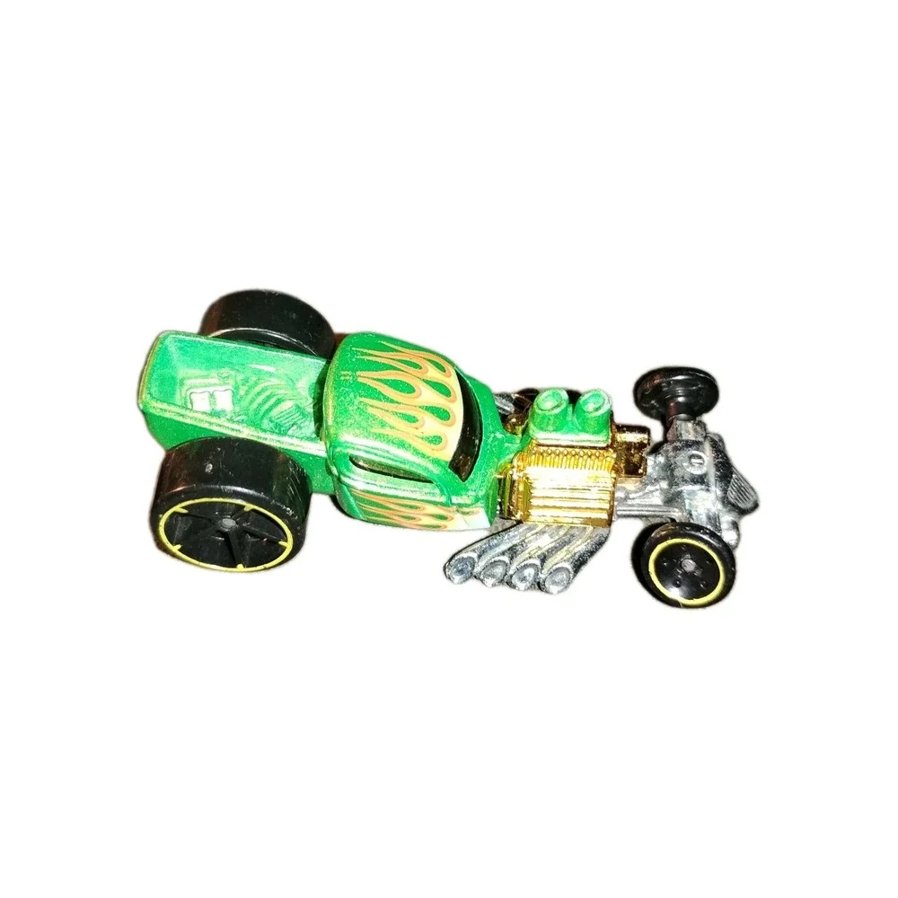 Lot of 5 Hotwheels Cars 1 Vtg Removable Cage, Carbonic, Impala, Dragster, Batman